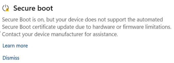 Windows 安全启动证书 6 月到期：微软新增三色提醒！一眼看出更新状态