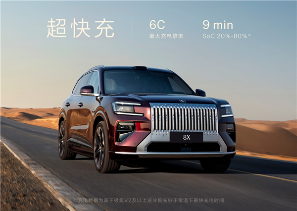 32.98 万起 极氪 8X 上市：吉利系“宝马 X5