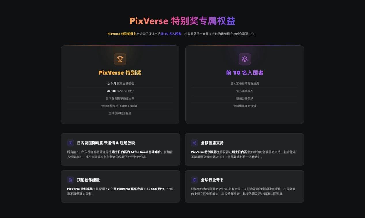 PixVerse 正式成为联合国 2026 人工智能向善全球峰会 AI 合作伙伴 – AI快讯网