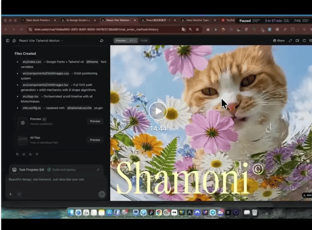 火速吃瓜：Kimi K2.6设计能力超越Claude Design