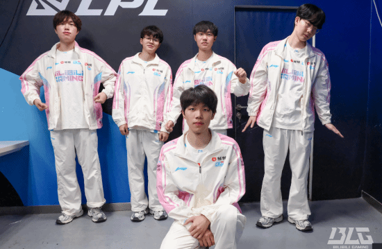 BLG战队排名榜首