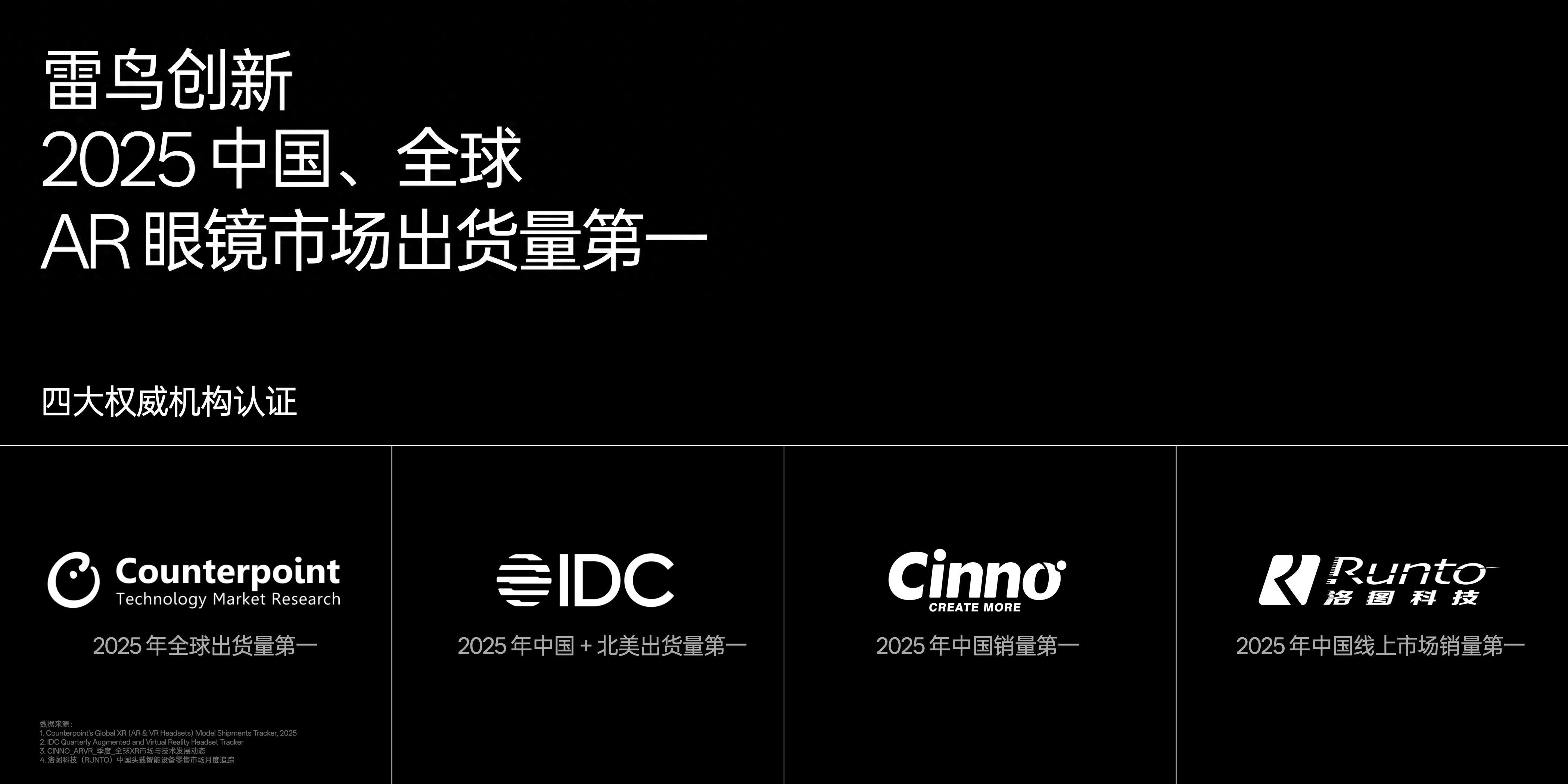 雷鸟双新品发布：GT系列与V4同台，次世代AI眼镜雷鸟iO抢先预告