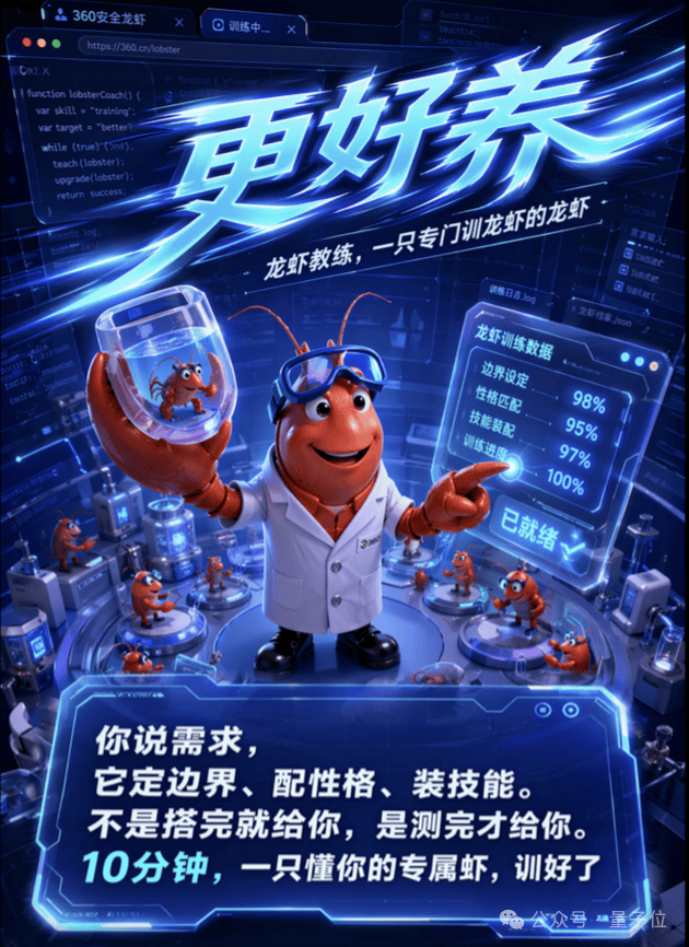 周鸿祎为龙虾搭建云端办公室，专业私教在线“炼虾”