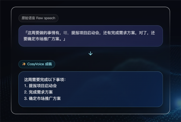 阿里推出CosyVoice输入法：支持全场景口述！一键成稿