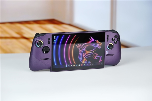 英特尔锐炫G3 Extreme加持！微星CLAW 8 EX AI+掌机2026图赏