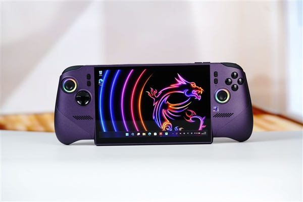 英特尔锐炫G3 Extreme加持！微星CLAW 8 EX AI+掌机2026图赏