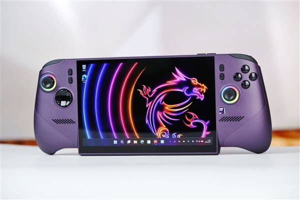 英特尔锐炫G3 Extreme加持！微星CLAW 8 EX AI+掌机2026图赏