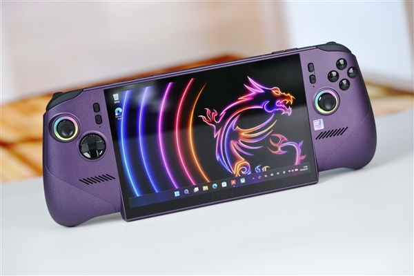 英特尔锐炫G3 Extreme加持！微星CLAW 8 EX AI+掌机2026图赏