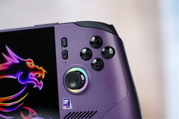 英特尔锐炫G3 Extreme加持！微星CLAW 8 EX AI+掌机2026图赏