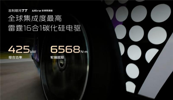 吉利银河TT Ultra版发布：双电机四驱578马力 还有一键20秒超频