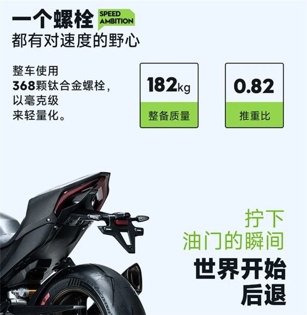 128000元 张雪机车820RR-RC上市：赛道专属、不可上路！