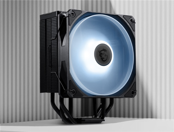 160元 微星PRO COREFROZR AR15散热器上市：单塔五热管直触