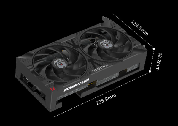 2239元交个朋友!瀚铠RX 7650 GRE合金显卡促销:比RTX 4060更强更便宜