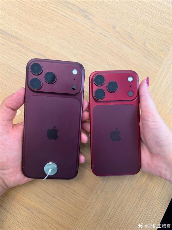用户买苹果iPhone18 Pro红色吐槽：开始氧化褪色 真机惨不忍睹