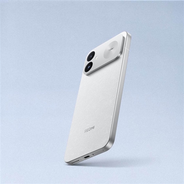 明晚发布：REDMI K100雪岩白新配色外观揭晓 宣纸纹理背壳