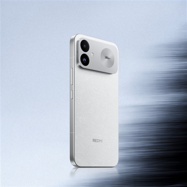 明晚发布：REDMI K100雪岩白新配色外观揭晓 宣纸纹理背壳