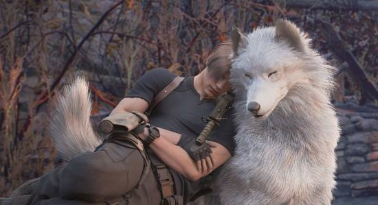 3D Art for Resident Evil 4! Leon and Ada Embrace