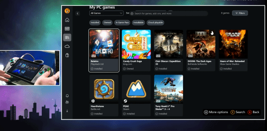 Xbox New Handheld Officially Announced! Releasing October 16th with Native 1080P 120Hz Landscape Display