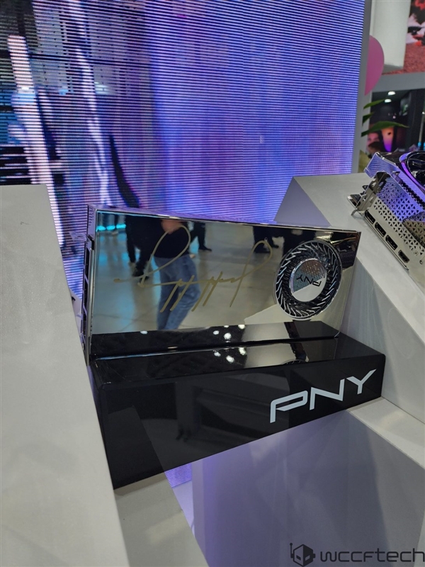 Polished Chrome Super Bright! PNY 40th Anniversary Edition RTX 5090/5080 Specifications Confirmed