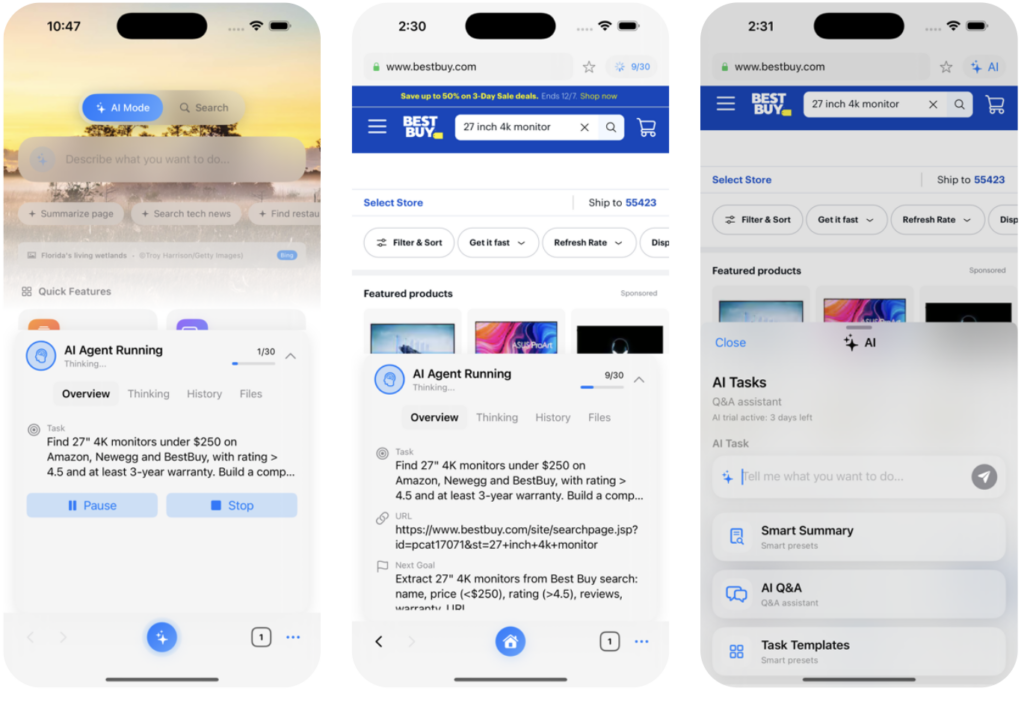 手机版 Manus，BrowsAI 正式登陆苹果 App Store